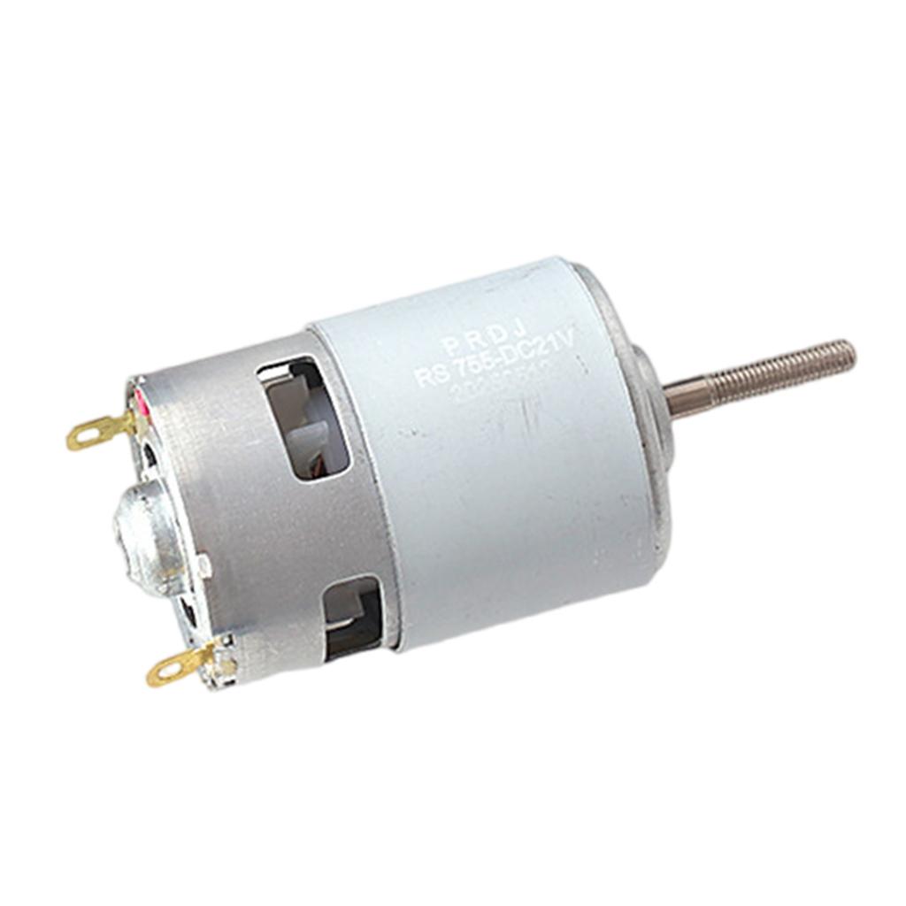755 Micro Direct Current Motor High Efficiency Copper Core For Lawn Mowers Brush Cutters Quiet Operation