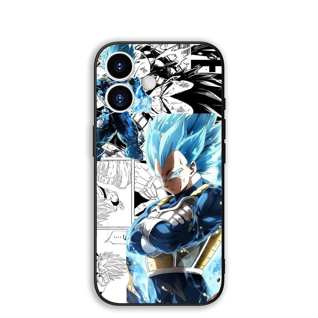 for Motorola Moto G86 G57 G67 G24 G15 G54 Power G13 G14 G34 G35 G45 G60 G53 G55 G64 G75 G72 Case Vegeta IV Dragons Gokus Balls Z