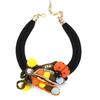 Statement Necklace with Ladybug Design for Women Trendy Wedding Party Jewelry