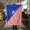 Club Atletico de Madrid Flannel Blanket, High quality Comfortable for All Seasons, Home Decor, Warmth and Comfort