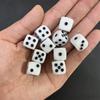 50Pcspack High Quality New 12Mm Acrylic Transparent D6 Point Dice #12 Round Corner Boutique Dice