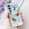 For Oppo A5 5G Global 6.67" Case Fashion Rose Butterfly Soft Silicone TPU Cover For Oppo a5 A5 2025 CPH2735 Phone Casing Coque