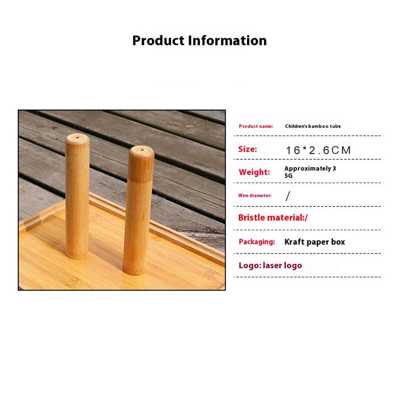 Custom Original Portable Travel Bamboo Holder Disposable Toothbrush Case Travel Bamboo Toothbrush Holder