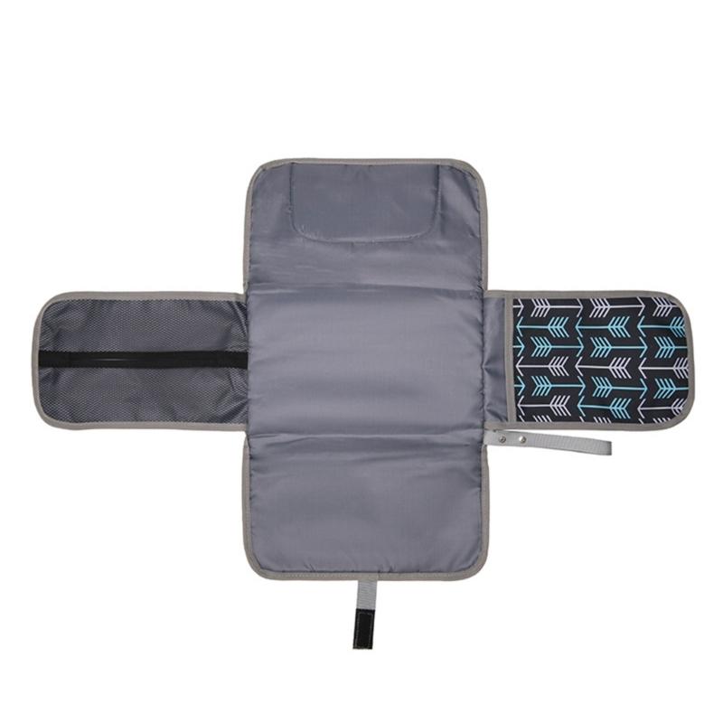 Multifunctional Baby Travel Changing Mat Foldable and Waterproof Diaper Pad Nursing Mattress Crib Bedding Pad Essential