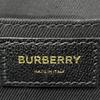 Burberry Klasická Kostkovaná Kožená a Plátěná Taška přes Rameno Běžná Dámská Námořnická Modř