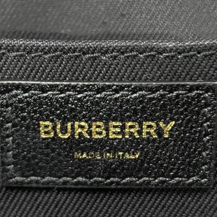 Burberry Klasická Kostkovaná Kožená a Plátěná Taška přes Rameno Běžná Dámská Námořnická Modř
