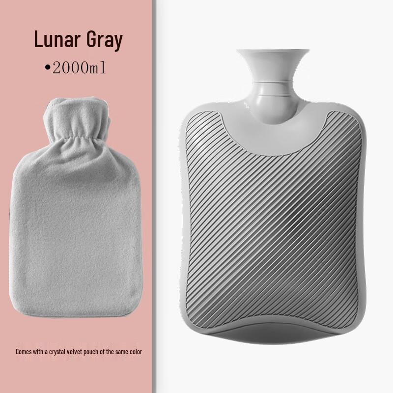 Thickened Reusable Hot Water Bottle with Anti-Scald Cover
