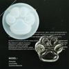 DIY Crystal Glue Frosted Round Cat Claw Jewelry Silicone Mold