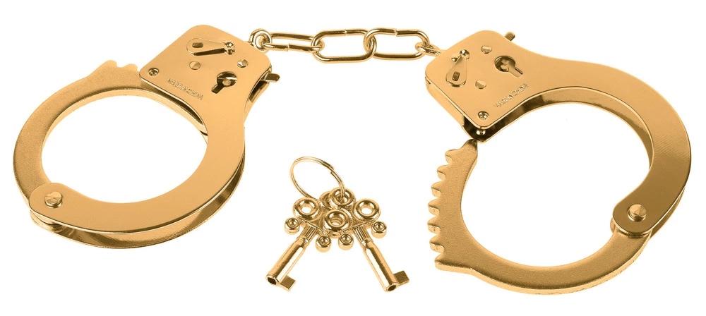Fetish Fantasy Gold - Exclusive Gold Handcuffs with Key