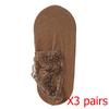 Women's Autumn Winter Thickened Warm Fleece Socks Lace Ankle Socks Non-slip Floor Socks