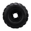 19x7 8 Wheel Rim Tire Assembly 4 Hole Robust Ply Structure ATV UTV Tire for Go Kart