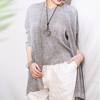 Spicio Pleats Open Long Cardigan 451 466
