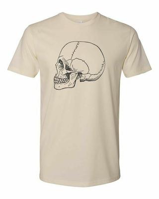 Cottage Cult Clothing Tee T Shirt Cotton Medical Anatomy Victorian Art Skull #3 Unisex T-Shirt