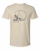 Cottage Cult Kleidung T-Shirt Baumwolle Medizinische Anatomie Viktorianische Kunst Schädel #3 Unisex T-Shirt