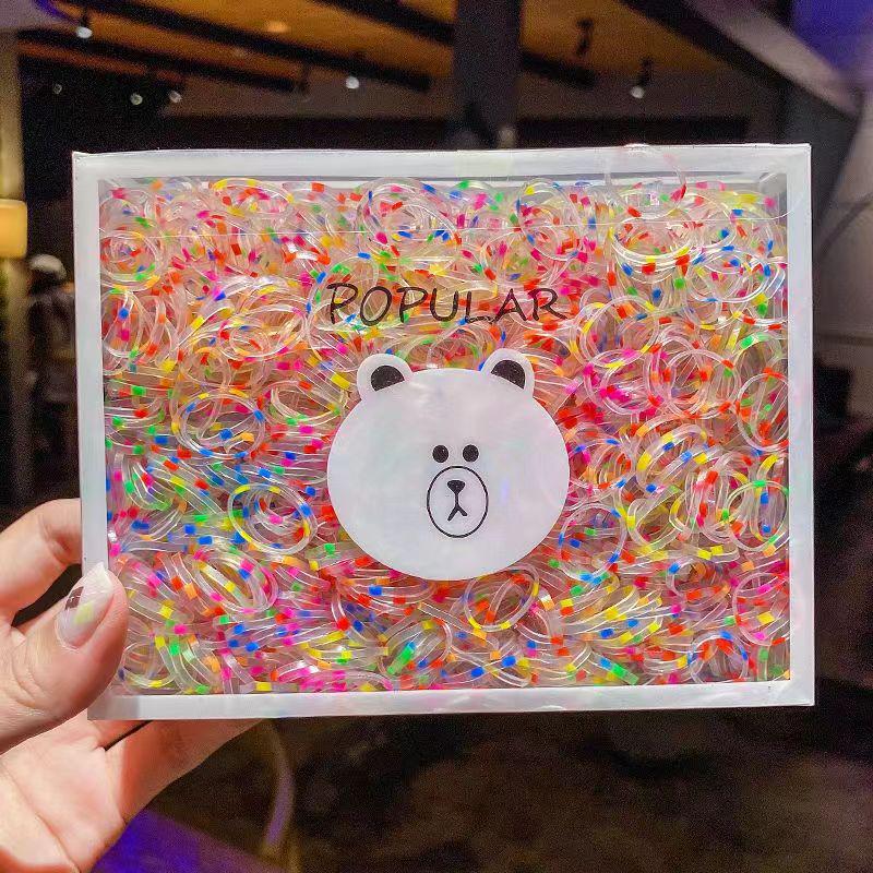 

Детская резинка-скранчи для волос без повреждений — Аксессуары для волос маленького размера для младенцев и девочек.