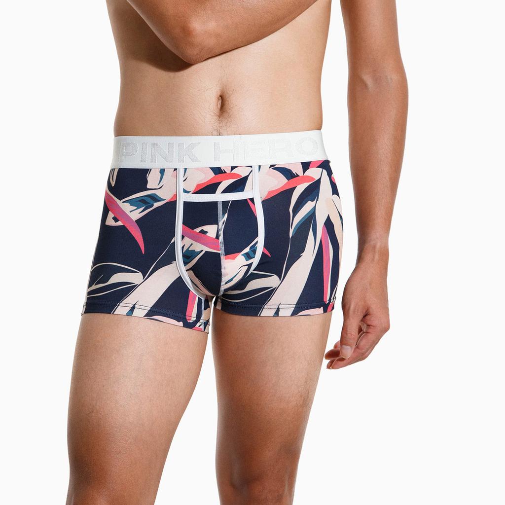 High-Precision Digital Printing Men's Cotton ,Pocket Underwear Panties Underpants