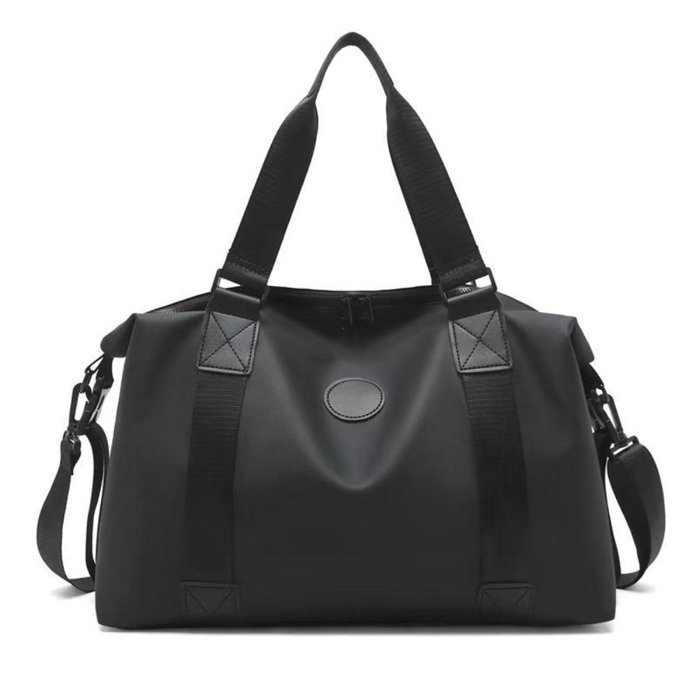 

Fashion Womens Travel Tote Bags Large-Capacity Gym Fitness HandBag Business Travel Bag Exercise чёрный