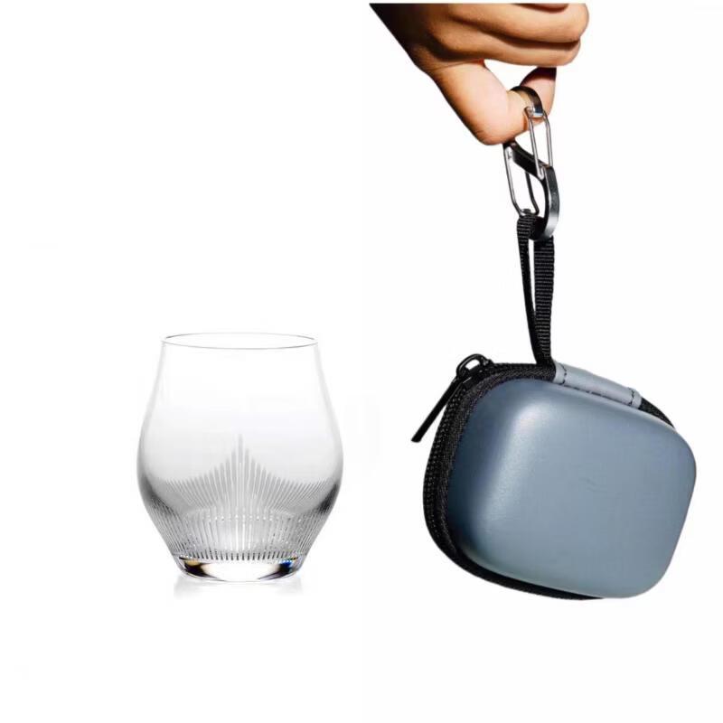 

Premium Hand-Carved Whiskey Travel Cup