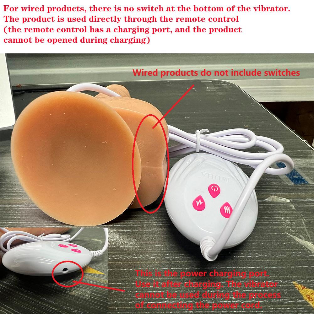 Opstotende Roterende Afstandsbediening Dildo Vibrator Vrouwelijk Realistische Penis G-spot Clitorale Stimulatie Gay Zuignap Masturbator Koppel Vrouwen Seks Speelgoed