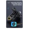 Electric vehicle phone holder, navigation bracket, universal fixed phone mount for motorcycles, bicycles, and delivery riders