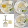 Cake Molds Dessert Press Tool Fish Shape Pastry Tool ABS Texture Pastry Moulds Baking Supplies Suitable for Dessert