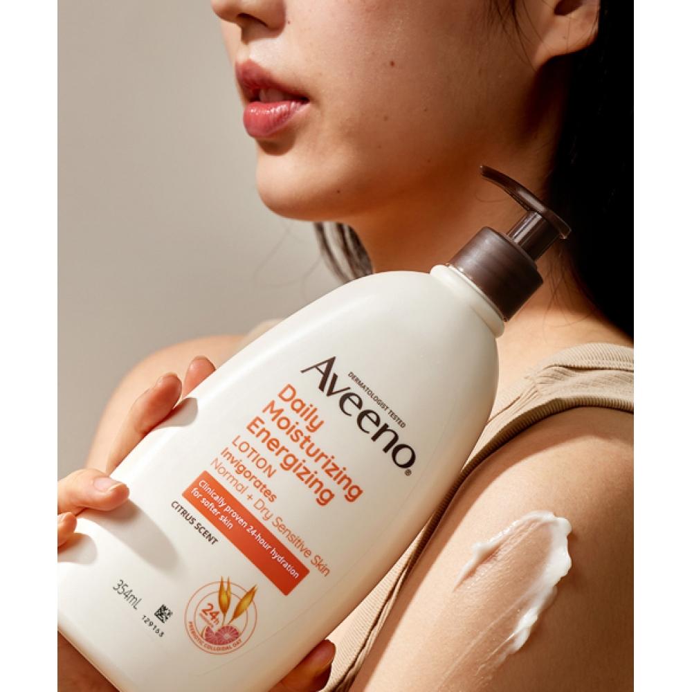 Aveeno Energizing Lotion 354ml X2 NONE
