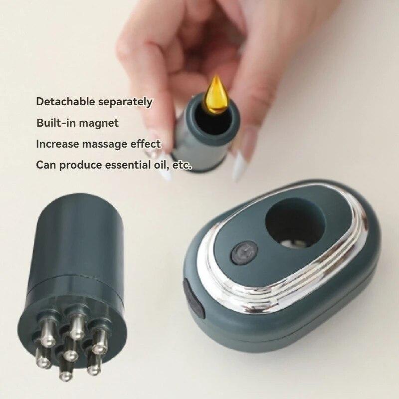 

Mini Scalp Conductive Comb Electric Liquid Dispensing Massage Comb зелёный