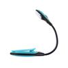 Klip-Lampe zum Lesen, Verstellbarer Lichtwinkel, Blau