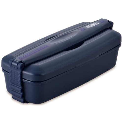 Thermos Bento Box 2 Tiers Fresh Lunch Box 900ml Navy Blue DJB-905W NB