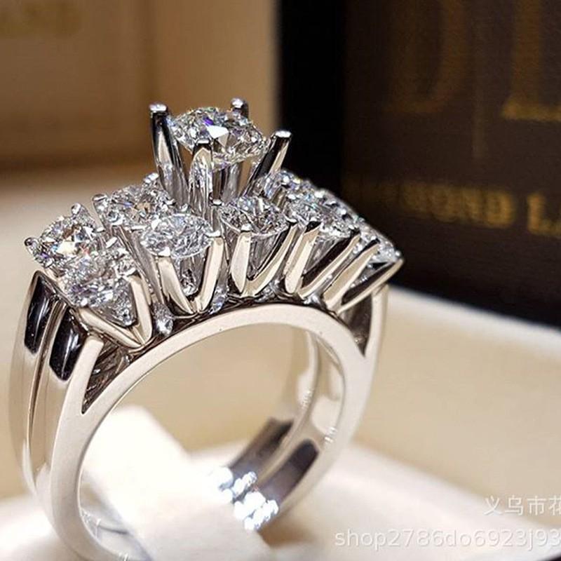 Viya Jewelry Couple Set Ring Jewelry Ladies Engagement Ring