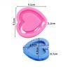 The Inside 1cm Size Is Deep Shiny Heart Shaped Kawaii Shaker Silicone Mold  Jewelry Resin Polymer Clay Mold Cake Silicone Mold