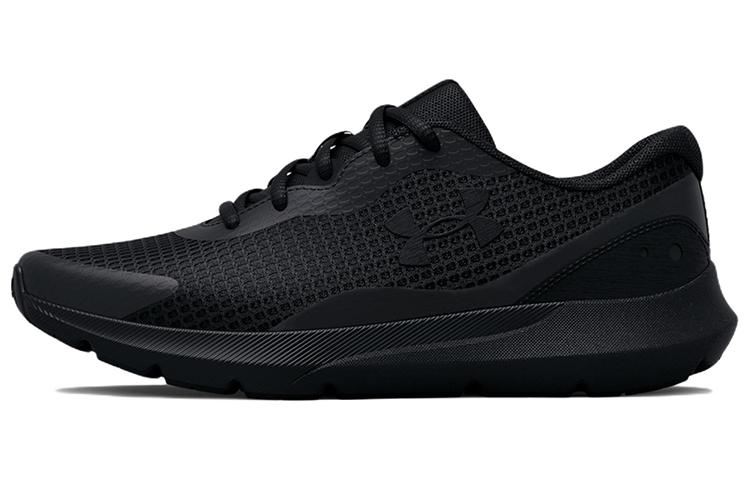 Under Armour Surge 3 Triple Black Женские 3024894-002 35.5