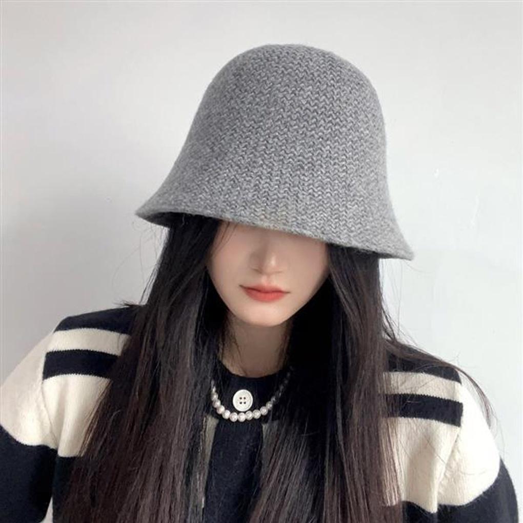 Halo Wool Bucket Hat (Gray)