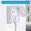 Clear 86 Type Outdoor Socket Waterproof Box Plastic Electrical Outlet Cover Splashproof Box Self-Adhesive Socket Case