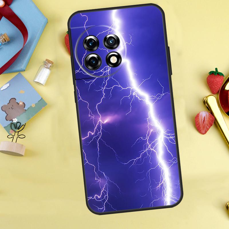 Sky Lightning Style Case For OnePlus Nord 5 CE 2 3 4 Lite N20 N30 OnePlus 15 12R 13R 13 12 11 10 10T 13T Cover