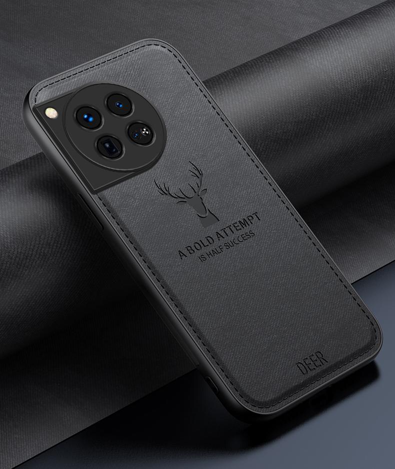 For OnePlus 12 Case Soft Cloth Deer Skin Protective Back Cover Case For OnePlus 12 11 11R 10T 9 10 Pro 9R Full Cover Phone Shell