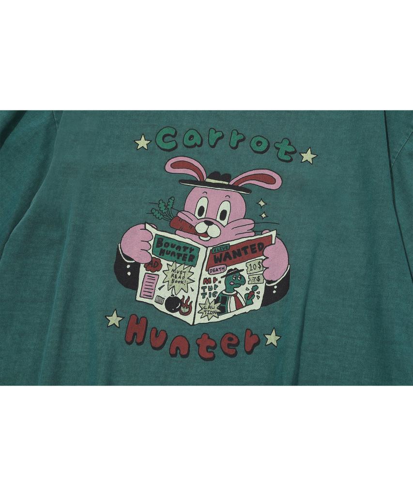 CPGN STUDIO Carat Hoppy Pigment Short Sleeve Tee Basil Green