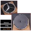 Car Front Grille Emblem Star Badge  Logo Chrome black Silver 3D Mirror  Mercedes Benz AMG  W205 W204 W253 W213 W206 W166 gle glc UK1
