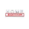 1Pc 3D Metal Home Edition Logo Car Front Grille Badge Side Fender Rear Trunk Emblem Sticker Decal