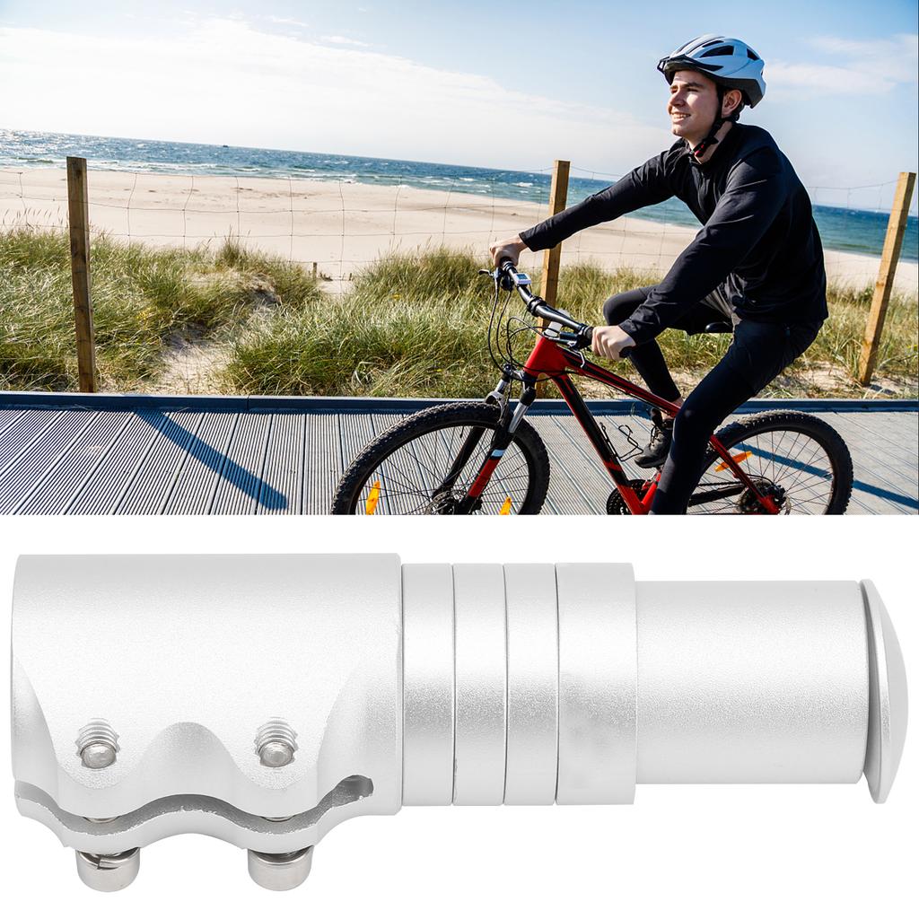 Mountain Bike Stem Riser Extension Aluminum Alloy Front Fork Tubes Extender