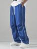 Men's Retro American High Street Ski Pants - Hong Kong Style Loose Straight Leg Trousers
