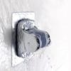 Adjustable Shower Bracket for Bathroom Fixed Base for Shower Pressure-boosting Showerhead Base Sturdy Showerhead Support Base