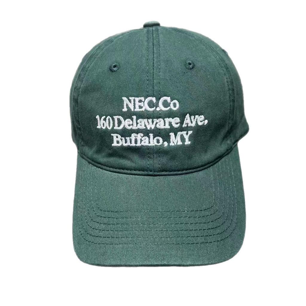 Korean Retro American Baseball Cap with Letter Embroidery - Soft, Face-Slimming Duckbill Hat for Men and Women