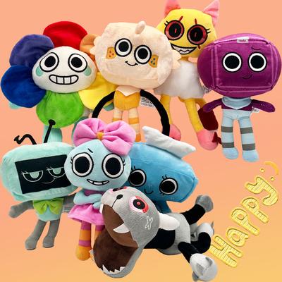 8pcs Dandy's World Cute Scrap Goob Pebble Soft Pillow Doll Children's Game Horror Gift Toy