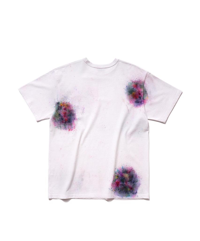 CONECTX No Boundaries Hand Spray Dyed T-Shirt (Multi/White Ver.)