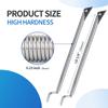 Marine Hardware Boat Spring Hatch Support 2PCS Stainless Steel Top Mounting Bar 8-5/8" Handware for Boats