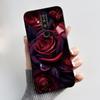 Case For Nokia 8.1 Plus/Nokia X71 Phone Casing Vast Grasslands With Beautiful WildFlowers Pattern Soft Black Anti-Scratch Case