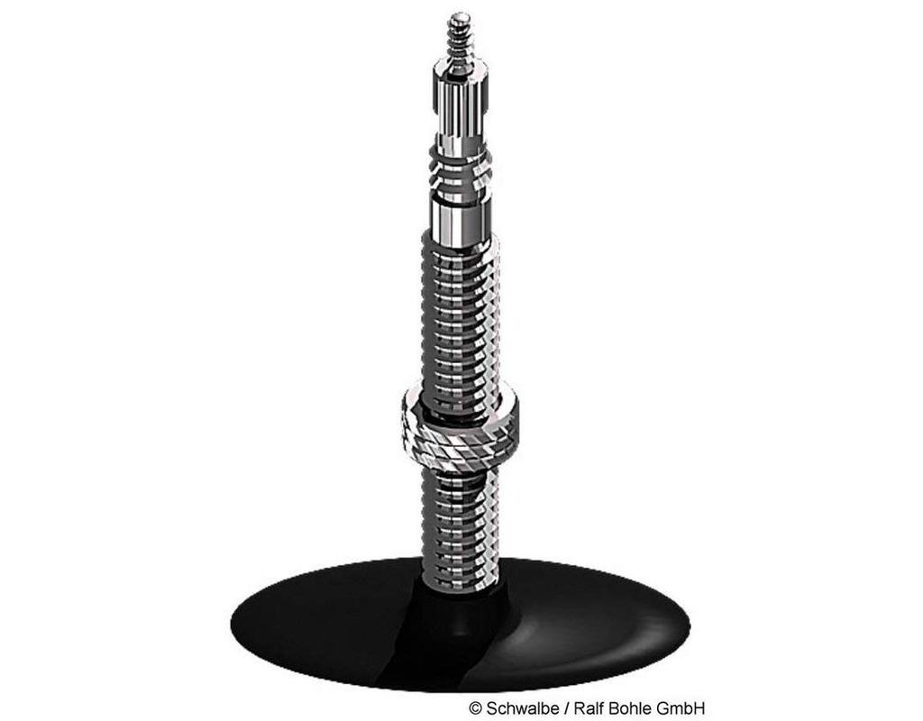 Set of 2 SCHWALBE 700 x 28/45C Tire Tubes, Presta 17SV, 40mm Valve Length, Butyl Rubber, Generic, for Road Bikes, Cycling Tire Tubes, Schrader Fitting