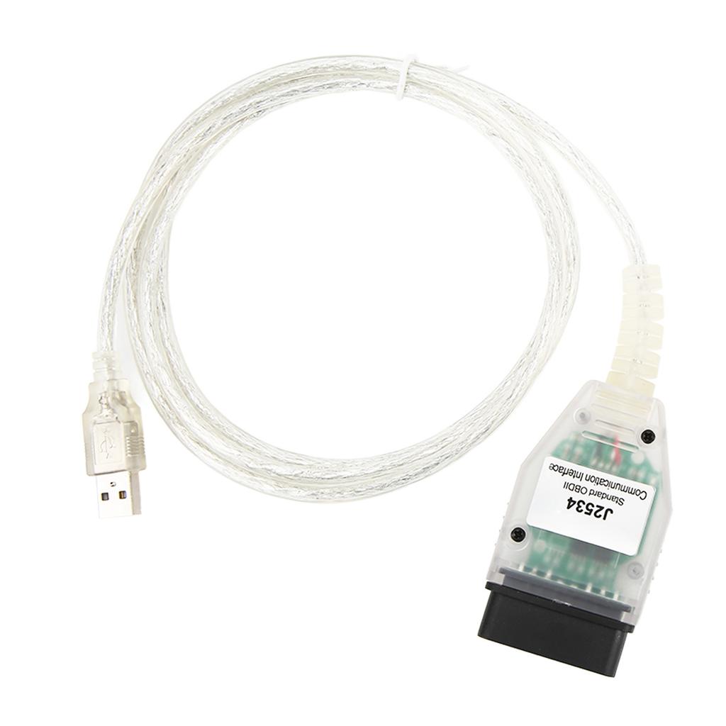 För Mini VCI V17.00.020 OBD2-skanner Bildiagnostikgränssnittskabeladapter FTDI FT232RL RQ-chip