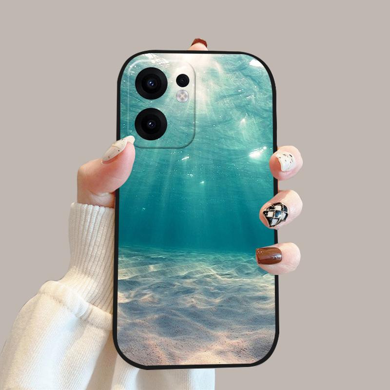 Cartoon Case For Oppo Reno13 F Shockproof Soft Silicone TPU Phone Cover For Oppo Reno 13 F 13F 4G 5G Coque Reno13F Fundas Capa